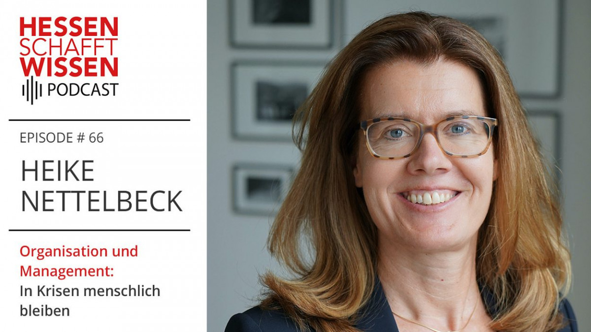 Heike Nettelbeck, Professorin für Management und Organisation am Fachbereich Wirtschaft der Hochschule Darmstadt