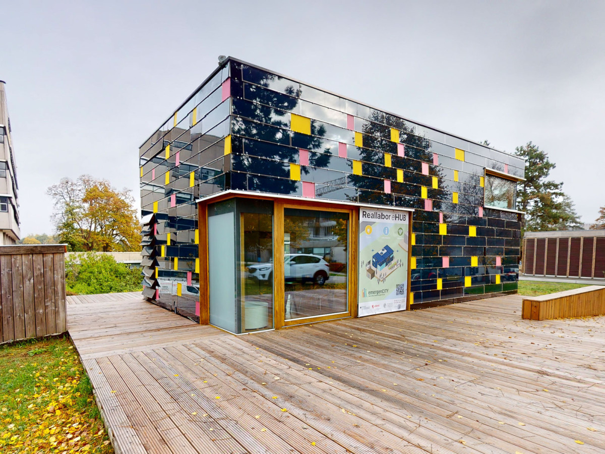 In Darmstadt steht ein ganz besonderes Haus: das Solar-Decathlon-Haus der Technischen Universität Darmstadt.