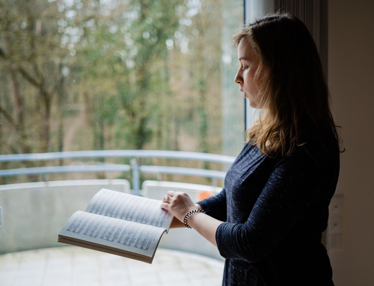 „Neben dem Schulchor habe ich auch im Kinderchor der Frankfurter Oper gesungen“, erinnert sich Hannah begeistert.