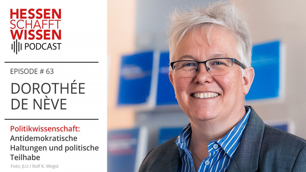 Dorothée de Nève, Professorin für das politische und soziale System Deutschlands und den Vergleich politischer Systeme an der Justus-Liebig-Universität Gießen