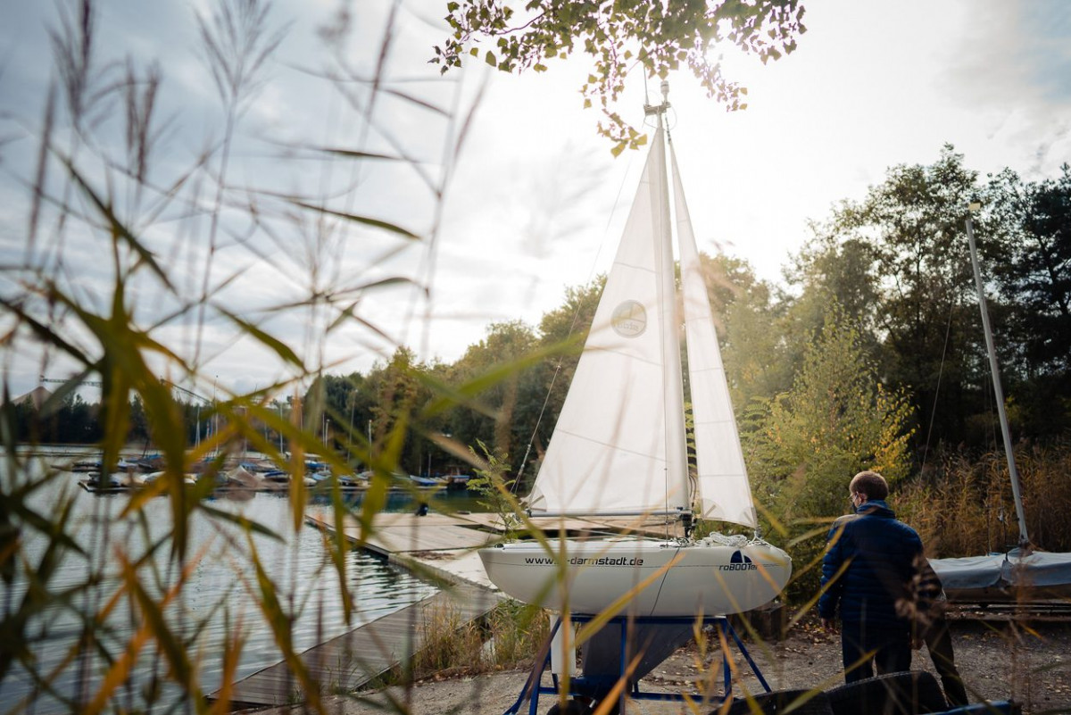 Der Prototyp II – der „roBOOTer auf dem Wasser.